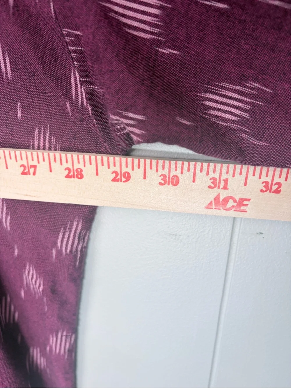PureJill Relaxed Button Down Shirt Fuschia Purple 100% Cotton Cover Up 3X - Picture 4 of 8